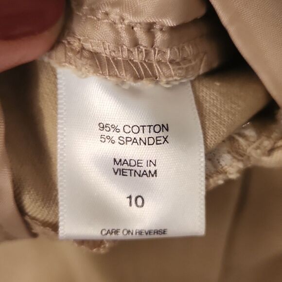 New York & Company Tan Skinny Ankle Pants Size 10 - Picture 6 of 9